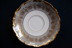 COALPORT HAZELTON GREY-CUP & SAUCER    ..... https://www.jaapiesfinechinastore.com