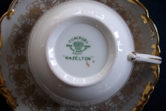 COALPORT HAZELTON GREY-CUP & SAUCER    ..... https://www.jaapiesfinechinastore.com