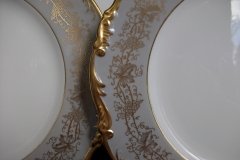 COALPORT HAZELTON GREY- DINNER PLATE    ..... http://jaapiesfinechinastore.com