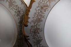 COALPORT HAZELTON GREY- DINNER PLATE    ..... http://jaapiesfinechinastore.com