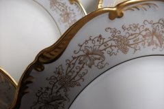 COALPORT HAZELTON GREY- DINNER PLATE    ..... http://jaapiesfinechinastore.com