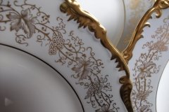 COALPORT HAZELTON GREY- DINNER PLATE    ..... http://jaapiesfinechinastore.com