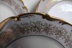 COALPORT HAZELTON GREY- DINNER PLATE    ..... http://jaapiesfinechinastore.com