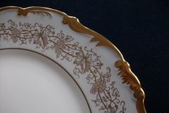 COALPORT HAZELTON GREY- DINNER PLATE    ..... https://www.jaapiesfinechinastore.com