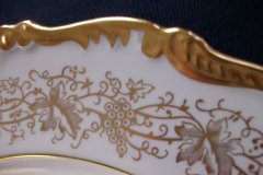 COALPORT HAZELTON GREY- DINNER PLATE    ..... http://jaapiesfinechinastore.com