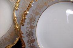 COALPORT HAZELTON GREY- SALAD PLATE    ..... http://jaapiesfinechinastore.com