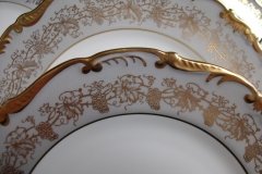 COALPORT HAZELTON GREY- SALAD PLATE    ..... http://jaapiesfinechinastore.com