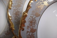 COALPORT HAZELTON GREY- SALAD PLATE    ..... http://jaapiesfinechinastore.com