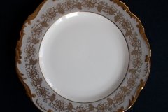 COALPORT HAZELTON GREY- SALAD PLATE    ..... http://jaapiesfinechinastore.com