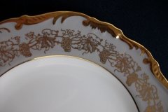 COALPORT HAZELTON GREY- SALAD PLATE    ..... http://jaapiesfinechinastore.com