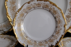 COALPORT HAZELTON WHITE- BREAD & BUTTER PLATE  .....   https://www.jaapiesfinechinastore.com