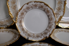 COALPORT HAZELTON WHITE- BREAD & BUTTER PLATE  .....   https://www.jaapiesfinechinastore.com