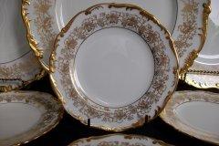 COALPORT HAZELTON WHITE- BREAD & BUTTER PLATE  .....   http://jaapiesfinechinastore.com