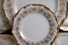 COALPORT HAZELTON WHITE- BREAD & BUTTER PLATE  .....   https://www.jaapiesfinechinastore.com