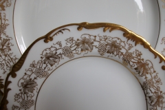 COALPORT HAZELTON WHITE- BREAD & BUTTER PLATE  .....   https://www.jaapiesfinechinastore.com