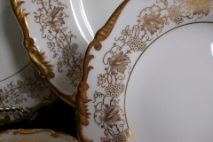 COALPORT HAZELTON WHITE- BREAD & BUTTER PLATE  .....   https://www.jaapiesfinechinastore.com