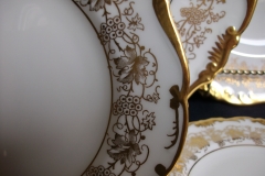 COALPORT HAZELTON WHITE- BREAD & BUTTER PLATE  .....   https://www.jaapiesfinechinastore.com