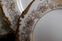 COALPORT HAZELTON WHITE- BREAD & BUTTER PLATE  .....   https://www.jaapiesfinechinastore.com