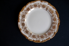 COALPORT HAZELTON WHITE- BREAD & BUTTER PLATE  .....   https://www.jaapiesfinechinastore.com