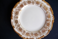 COALPORT HAZELTON WHITE- BREAD & BUTTER PLATE  .....   https://www.jaapiesfinechinastore.com