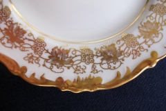 COALPORT HAZELTON WHITE- BREAD & BUTTER PLATE  .....   https://www.jaapiesfinechinastore.com