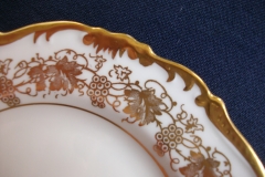 COALPORT HAZELTON WHITE- BREAD & BUTTER PLATE  .....   https://www.jaapiesfinechinastore.com