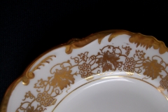 COALPORT HAZELTON WHITE- BREAD & BUTTER PLATE  .....   https://www.jaapiesfinechinastore.com