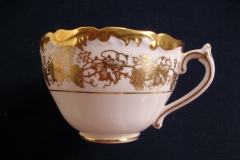 COALPORT HAZELTON WHITE- CUP & SAUCER  .....   https://www.jaapiesfinechinastore.com