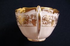 COALPORT HAZELTON WHITE- CUP & SAUCER  .....   http://jaapiesfinechinastore.com