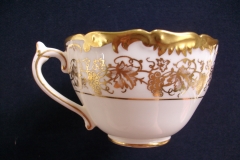 COALPORT HAZELTON WHITE- CUP & SAUCER  .....   https://www.jaapiesfinechinastore.com