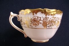 COALPORT HAZELTON WHITE- CUP & SAUCER  .....   http://jaapiesfinechinastore.com