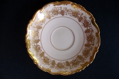 COALPORT HAZELTON WHITE- CUP & SAUCER  .....   https://www.jaapiesfinechinastore.com