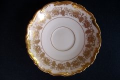 COALPORT HAZELTON WHITE- CUP & SAUCER  .....   http://jaapiesfinechinastore.com