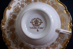 COALPORT HAZELTON WHITE- CUP & SAUCER  .....   http://jaapiesfinechinastore.com