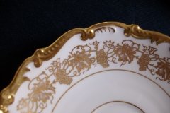 COALPORT HAZELTON WHITE- CUP & SAUCER  .....   http://jaapiesfinechinastore.com