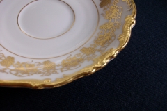 COALPORT HAZELTON WHITE- CUP & SAUCER  .....   https://www.jaapiesfinechinastore.com