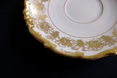 COALPORT HAZELTON WHITE- CUP & SAUCER  .....   https://www.jaapiesfinechinastore.com