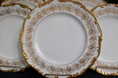 COALPORT HAZELTON WHITE- DINNER  PLATE  .....   https://www.jaapiesfinechinastore.com