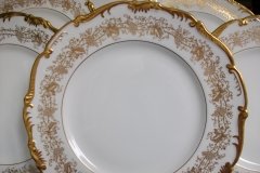 COALPORT HAZELTON WHITE- DINNER  PLATE  .....   http://jaapiesfinechinastore.com