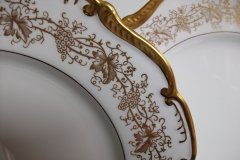 COALPORT HAZELTON WHITE- DINNER  PLATE  .....   http://jaapiesfinechinastore.com