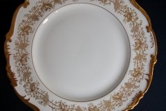 COALPORT HAZELTON WHITE- DINNER  PLATE  .....   http://jaapiesfinechinastore.com