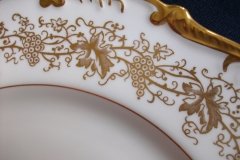 COALPORT HAZELTON WHITE- DINNER  PLATE  .....   http://jaapiesfinechinastore.com
