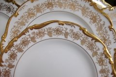 COALPORT HAZELTON WHITE- SALAD PLATE  .....   http://jaapiesfinechinastore.com