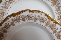 COALPORT HAZELTON WHITE- SALAD PLATE  .....   http://jaapiesfinechinastore.com