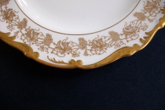 COALPORT HAZELTON WHITE- SALAD PLATE  .....   https://www.jaapiesfinechinastore.com