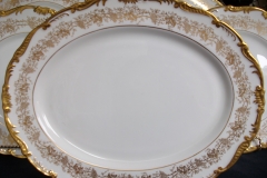 COALPORT HAZELTON WHITE- SERVING PLATTER  13"   .....   https://www.jaapiesfinechinastore.com