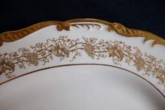 COALPORT HAZELTON WHITE- SERVING PLATTER  13"   .....   https://www.jaapiesfinechinastore.com