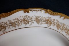 COALPORT HAZELTON WHITE- SERVING PLATTER  13"   .....   http://jaapiesfinechinastore.com