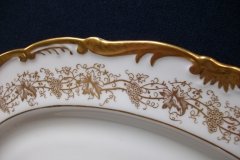 COALPORT HAZELTON WHITE- SERVING PLATTER  13"   .....   http://jaapiesfinechinastore.com