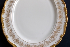 COALPORT HAZELTON WHITE- SERVING PLATTER  13"   .....   https://www.jaapiesfinechinastore.com